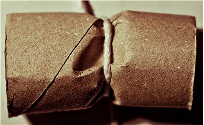 what is recycled toilet paper made of