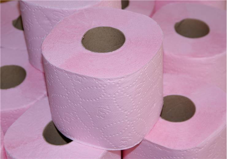 Toilet Paper Pink Brand
